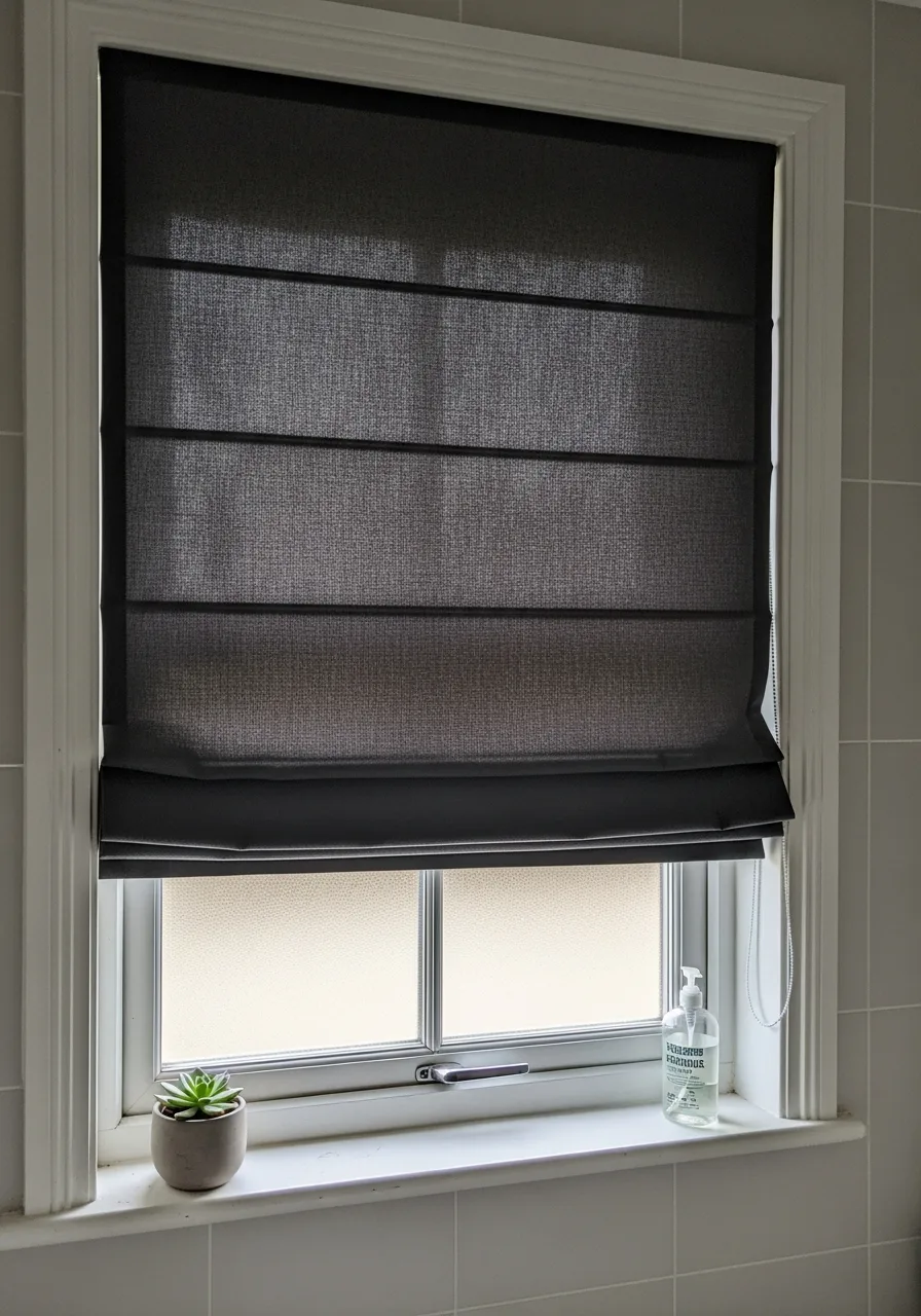 8. Blackout Roman Shades