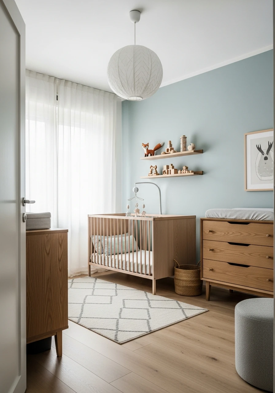 Scandinavian Minimal - 30 Adorable Boy Nursery Themes You'll Love