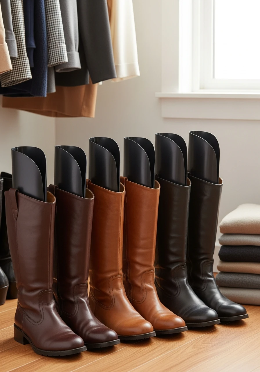 Boot Shaper Forms - 50 Smart Clothes Storage Ideas