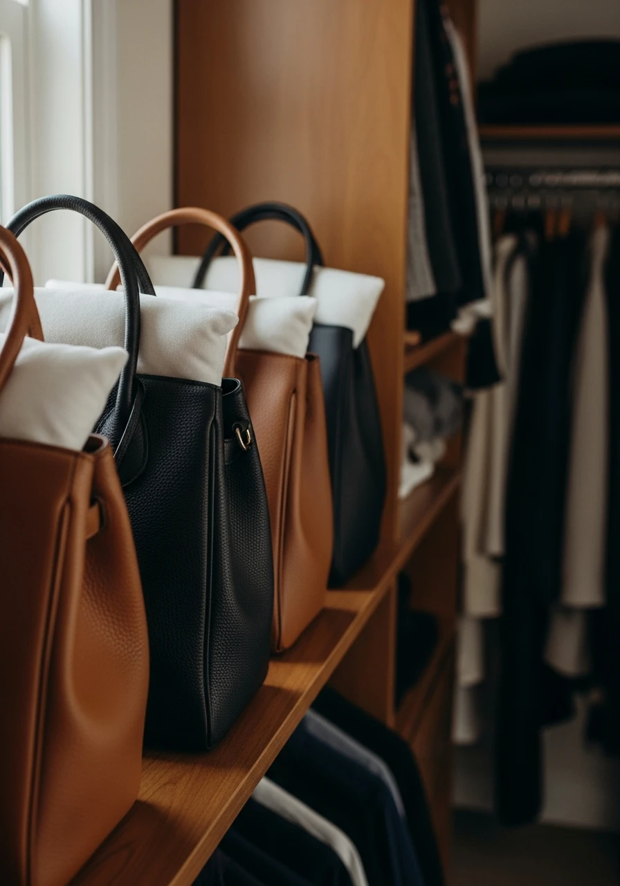 Purse Pillow Inserts - 50 Smart Clothes Storage Ideas