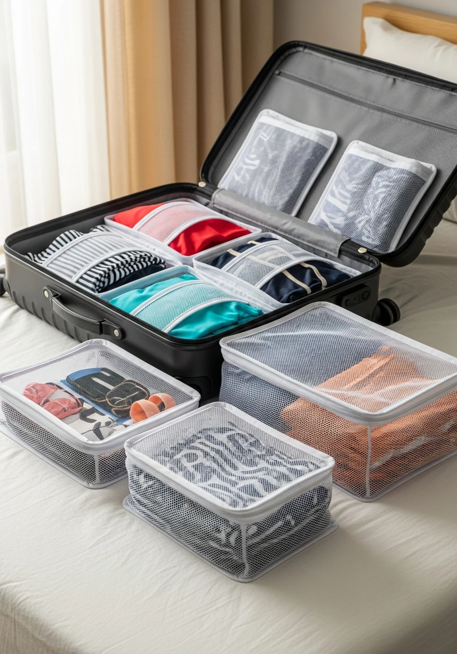 Mesh Laundry Bags - 50 Smart Clothes Storage Ideas