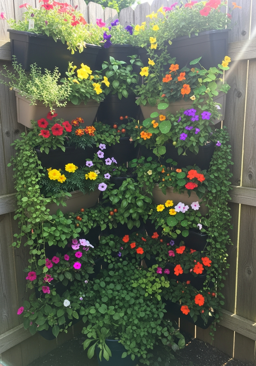 27. Vertical Wall Planter