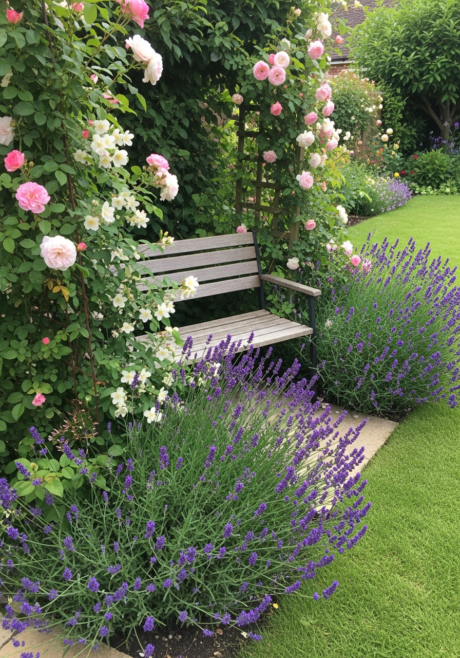 31. Garden Bench Nook