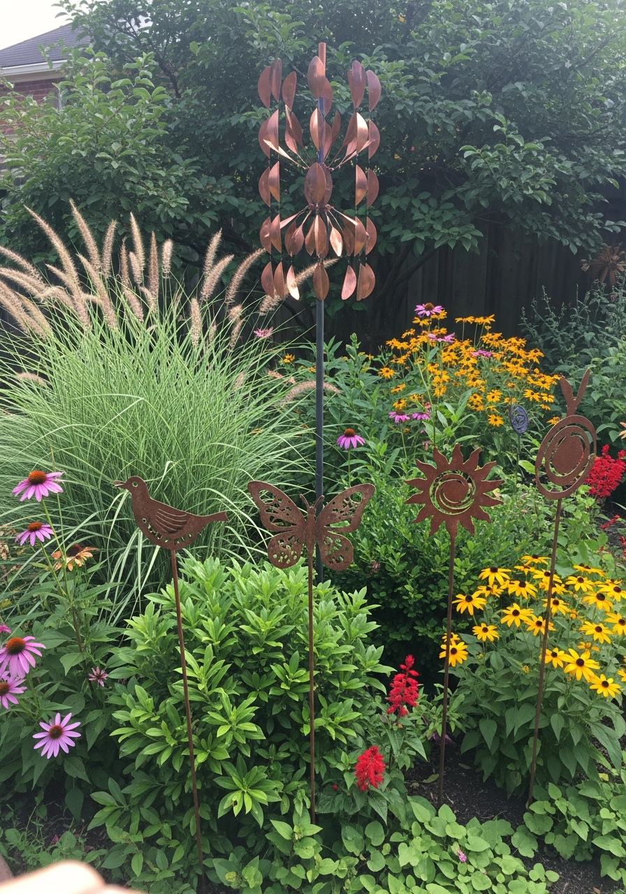 38. Metal Art Accents