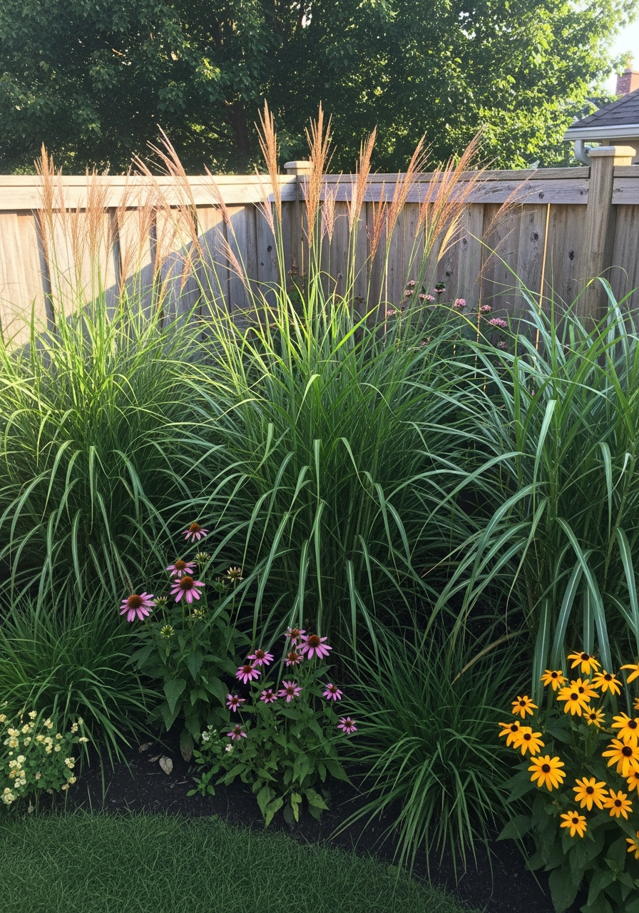 4. Tall Ornamental Grasses Spot