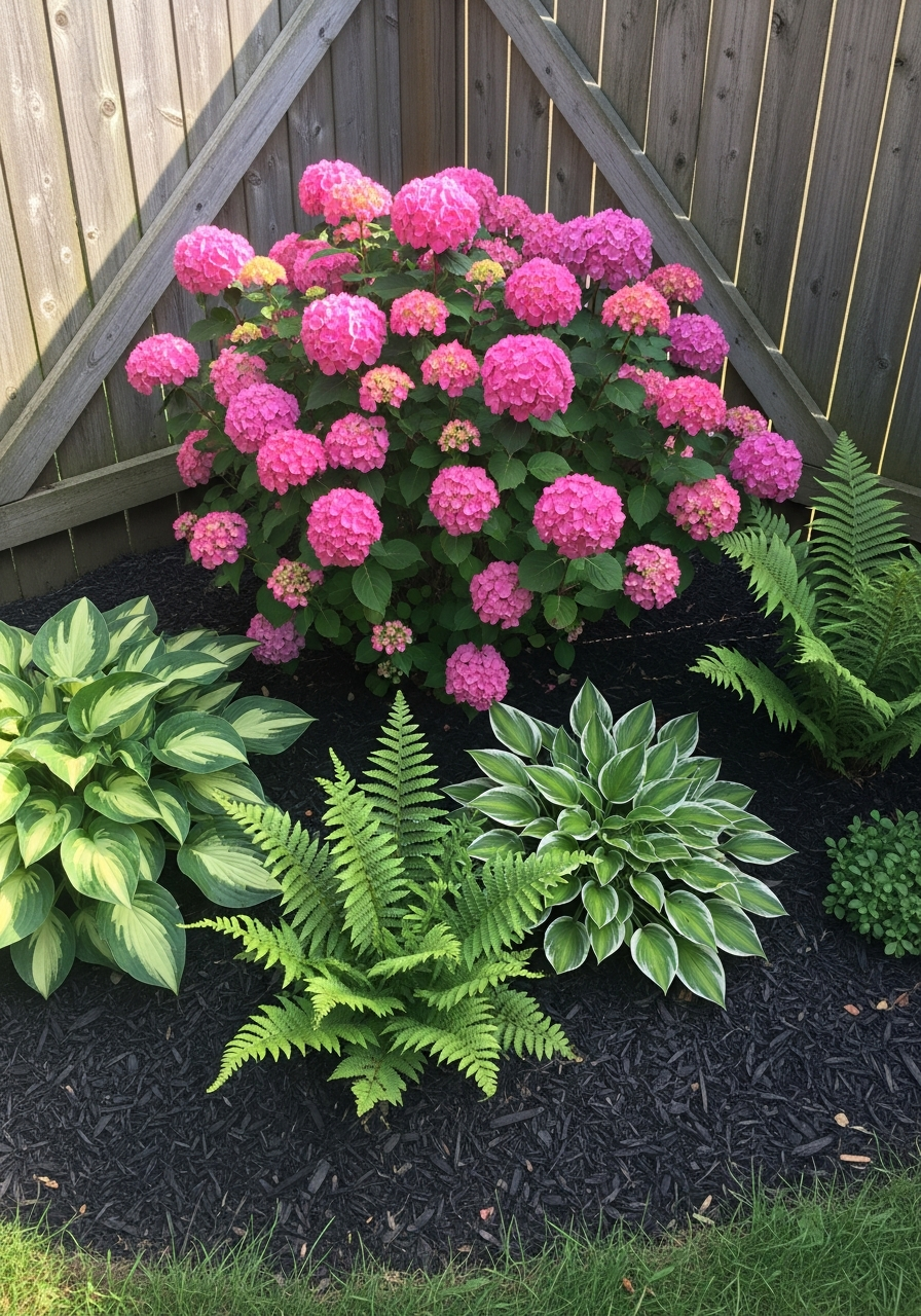 5. Flowering Shrub Border
