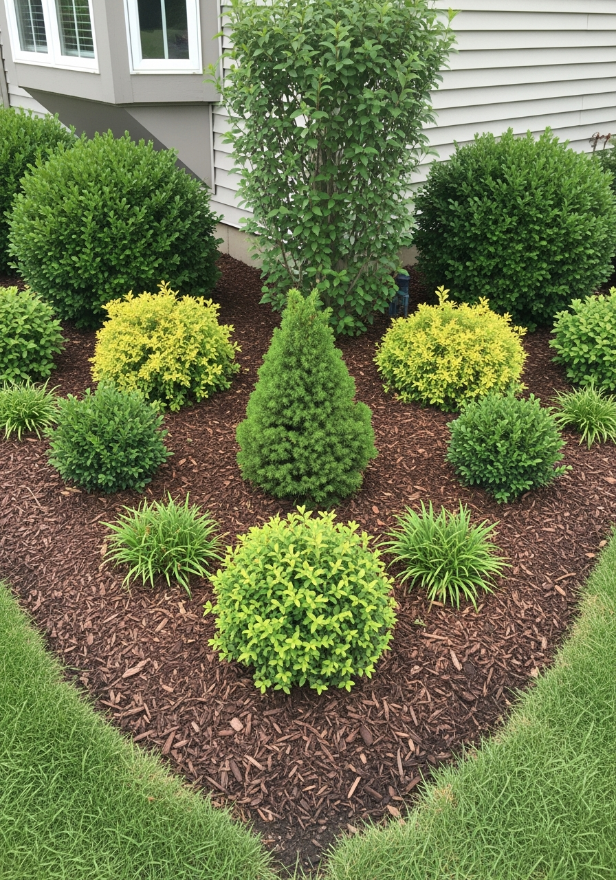 8. Low Maintenance Evergreens
