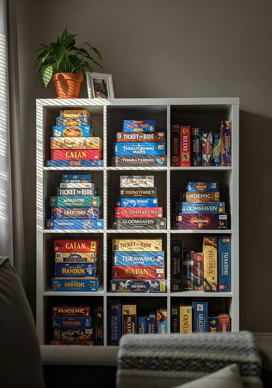Family Game Night - 34 Genius Cube Storage Ideas for a High-End Look