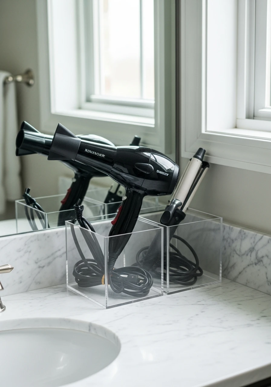 Bathroom Vanity Cubes - 34 Genius Cube Storage Ideas for a High-End Look