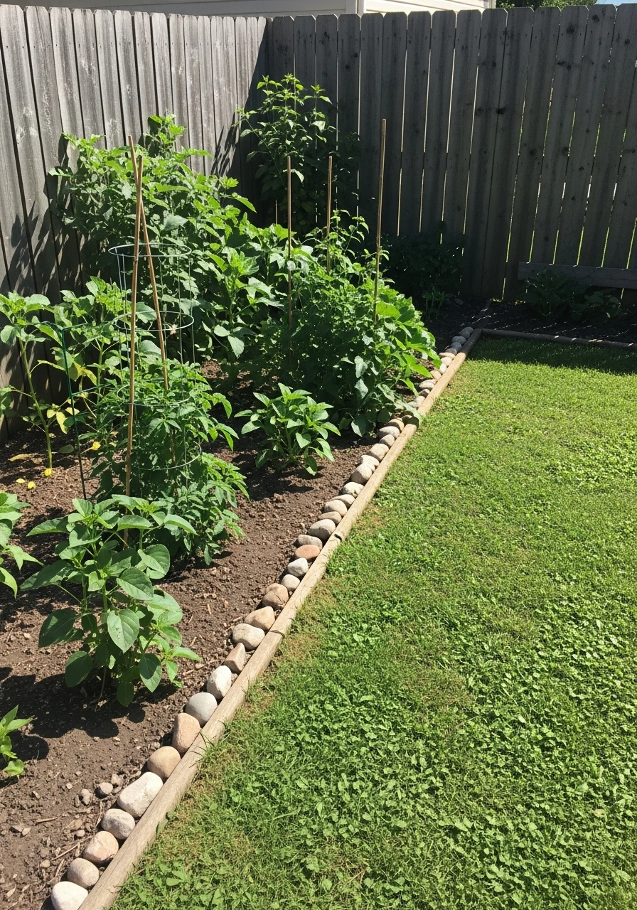 Veggie Garden Corner - 50 Easy DIY Backyard Ideas to Create Your Dream Outdoor Space