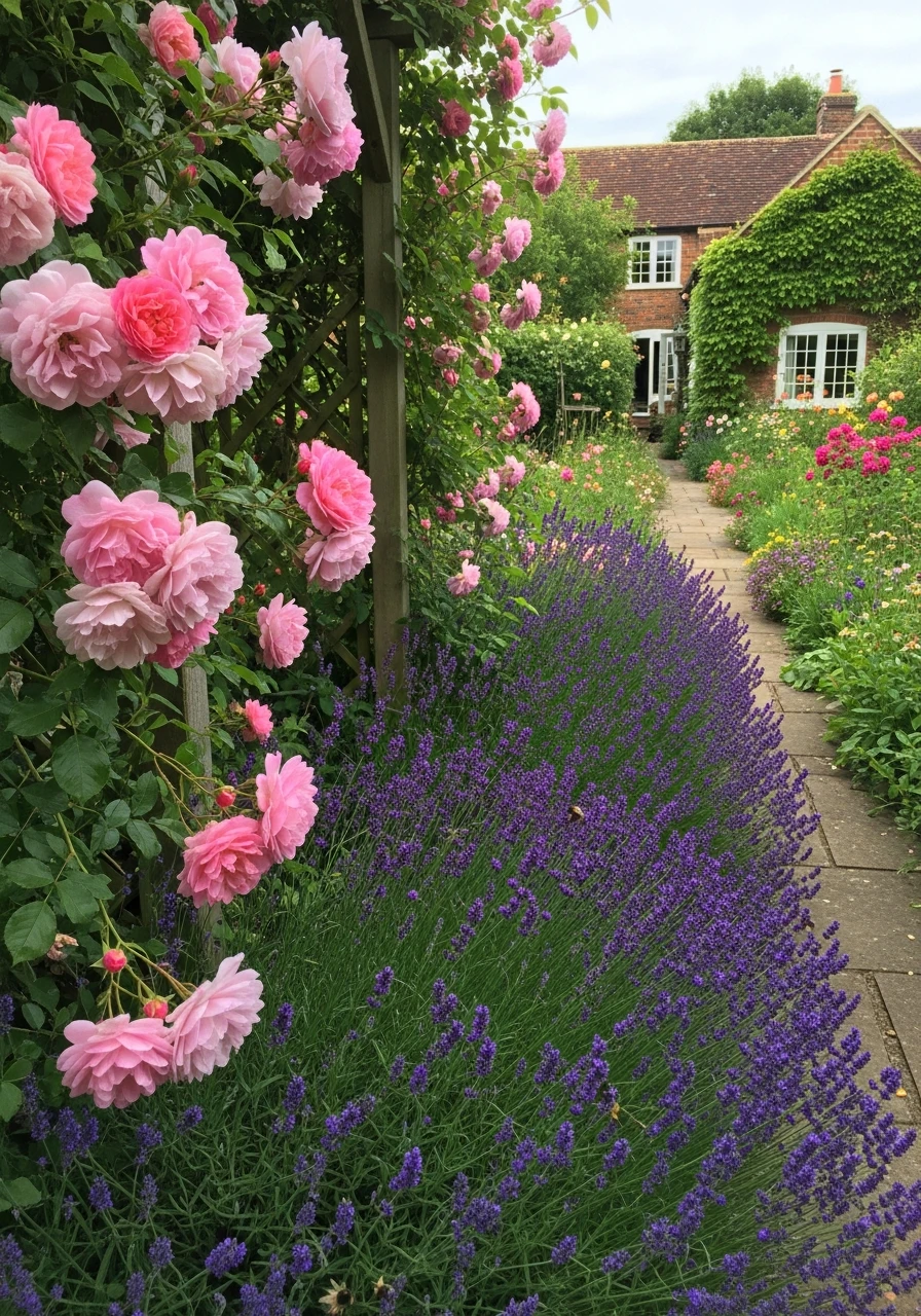 1. Classic English Cottage Garden