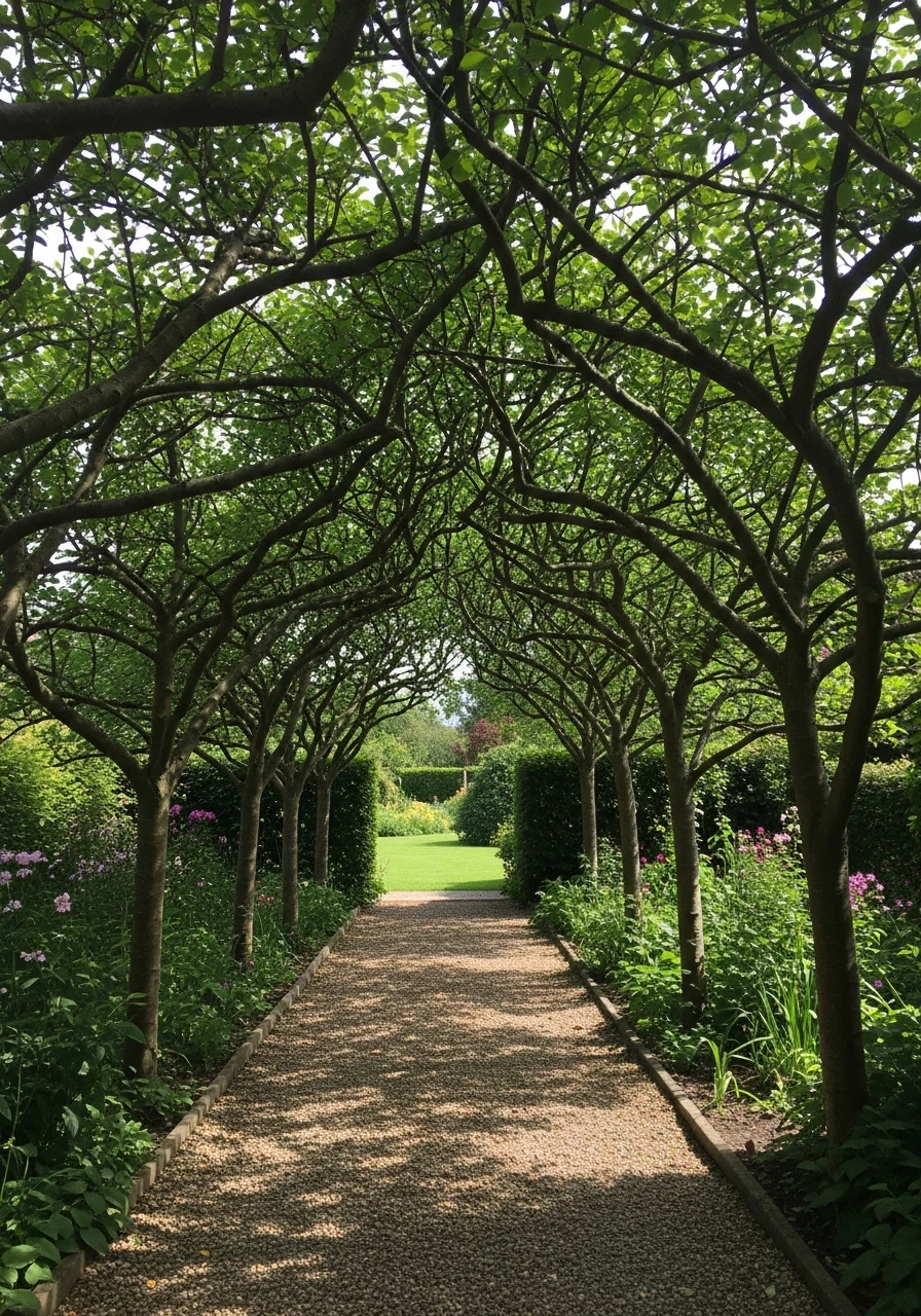 36. English Garden Tree Tunnel