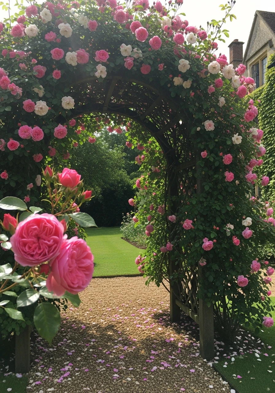 4. Climbing Rose Garden Arch
