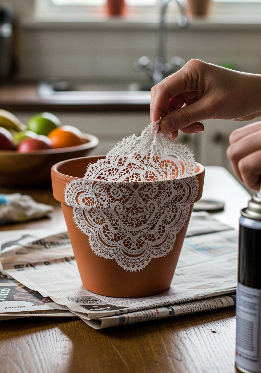 19. Intricate Lace Pattern Design
