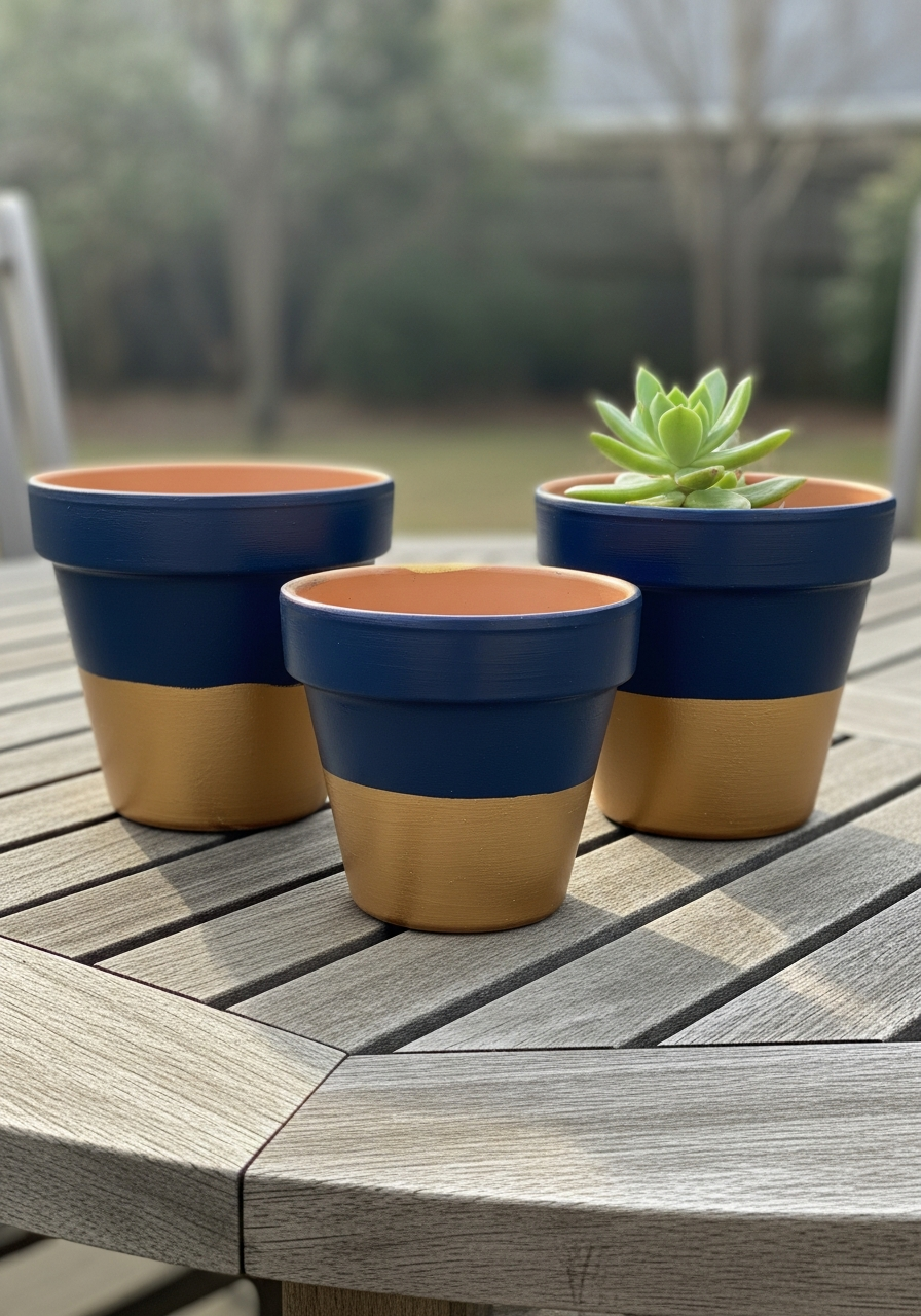 26. Simple Two Tone Color Block