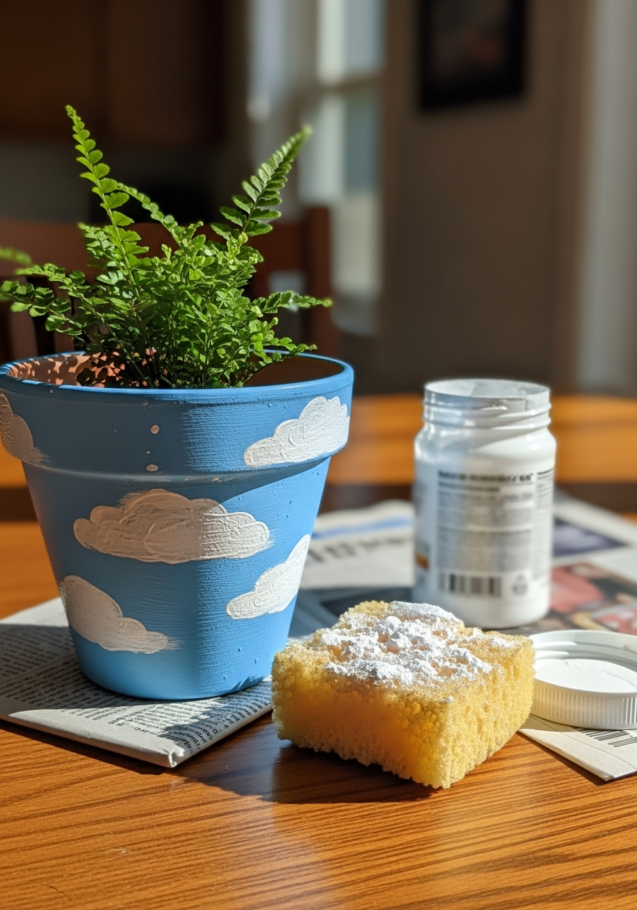 41. Fluffy White Cloud Design