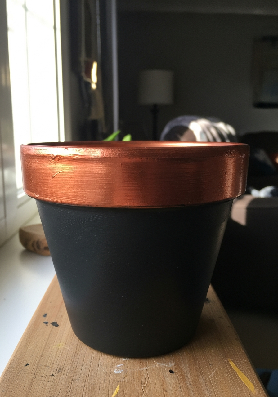 42. Elegant Metallic Copper Rim