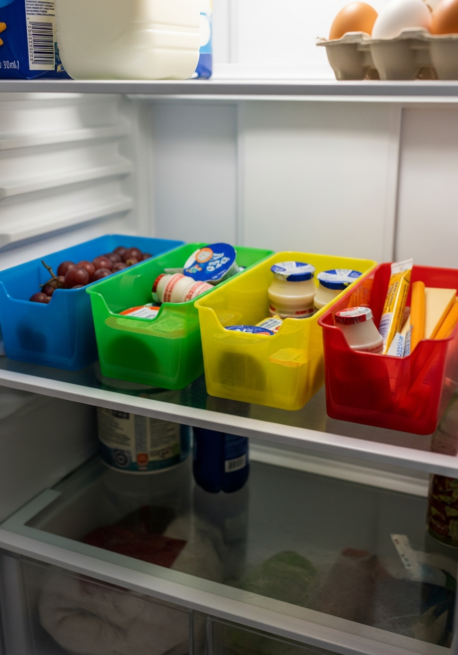 11. Color Coded Bins