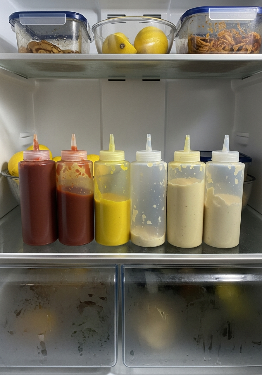 19. Condiment Squeeze Bottles