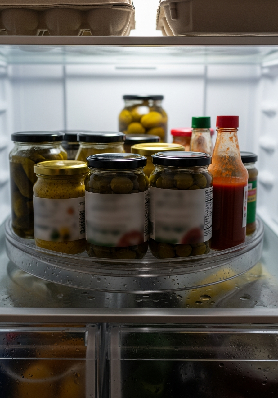 2. Rotating Turntable for Jars