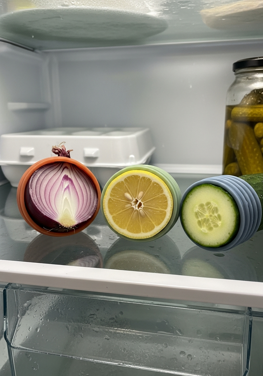 20. Chic Silicone Food Huggers