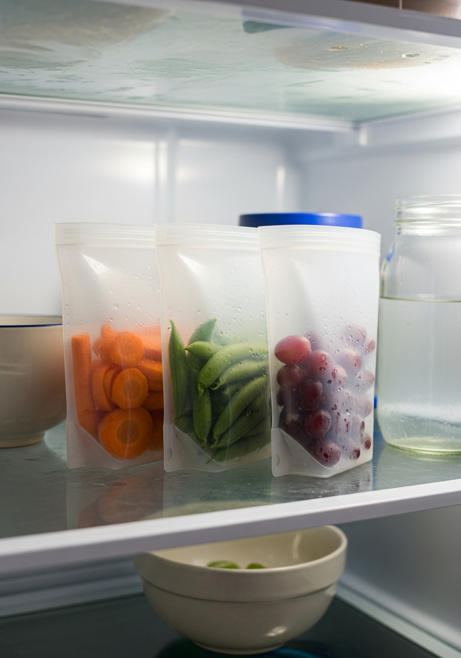 21. Reusable Silicone Bags