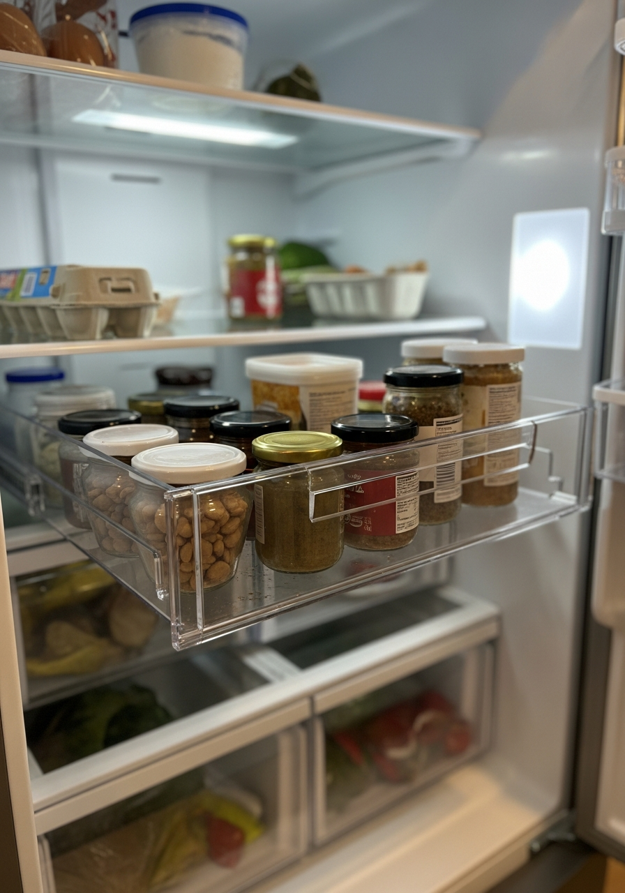 23. Acrylic Pull Out Trays