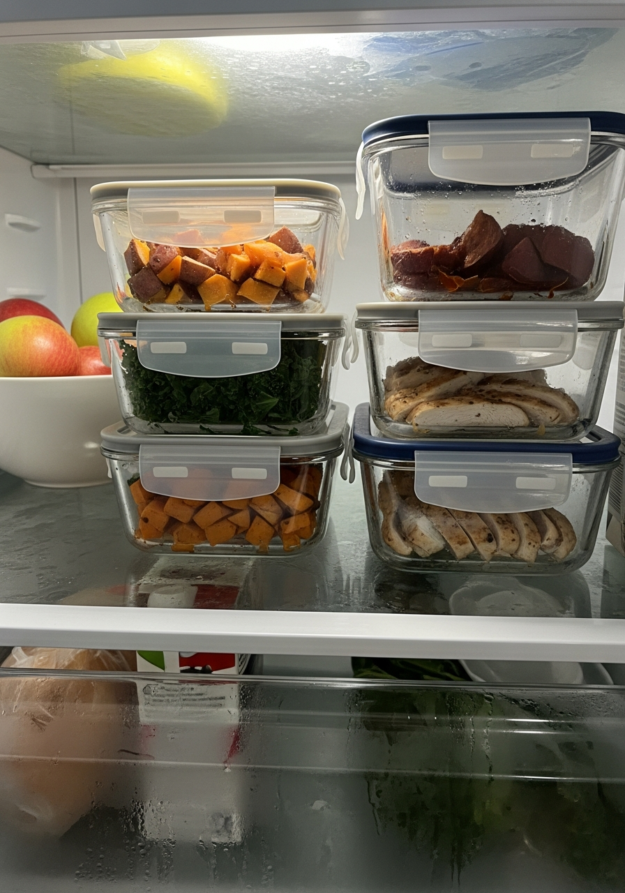 28. Glass Meal Prep Containers