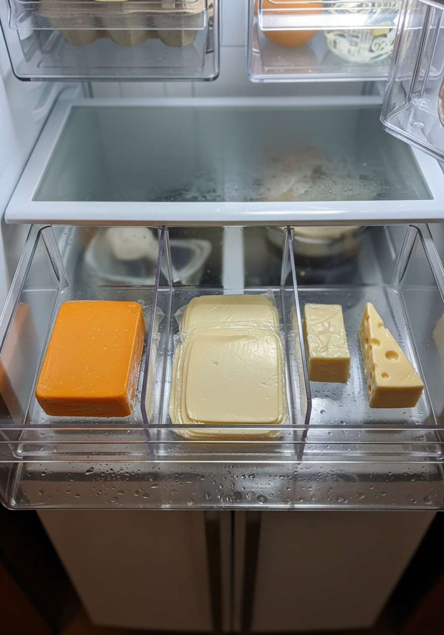 30. Cheese Drawer Divider