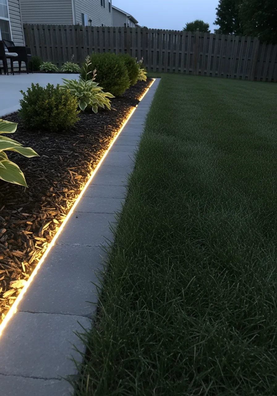 14. Integrated LED Border Lighting