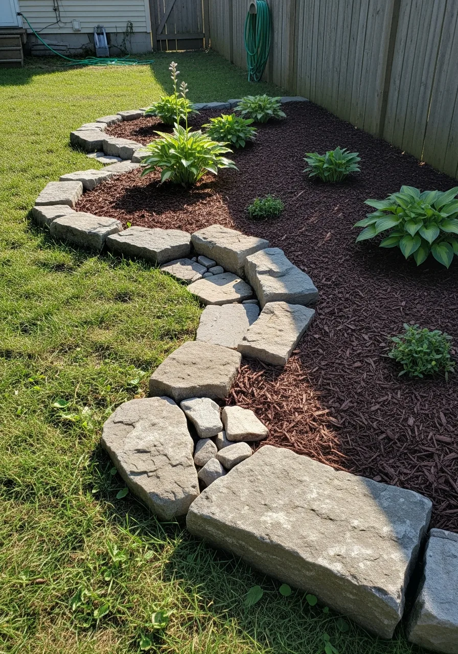 9. Asymmetrical Natural Edges