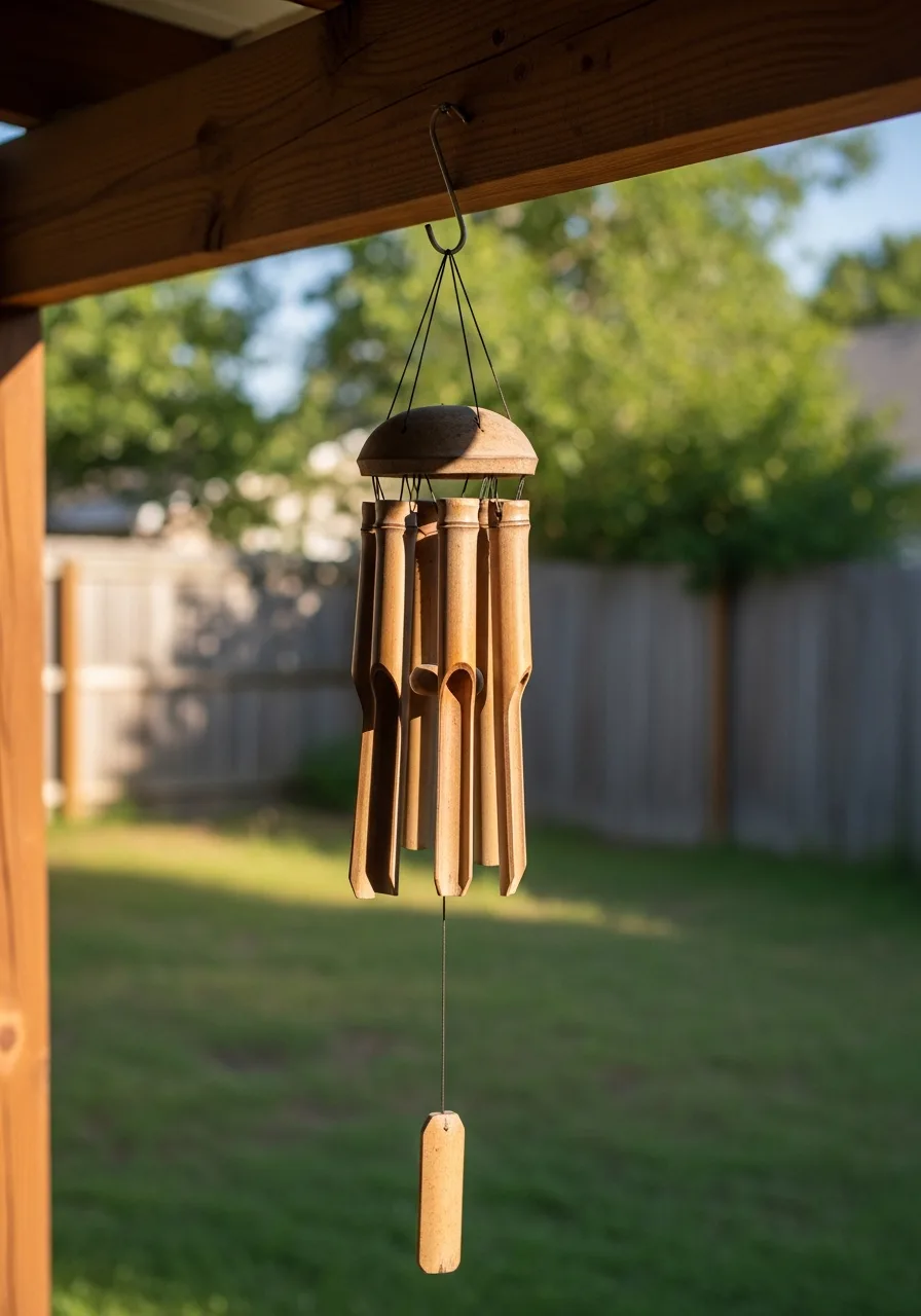 13. Bamboo Wind Chimes