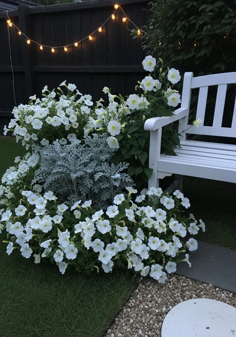 27. White Moon Garden Theme