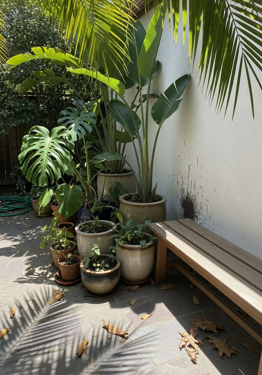 28. Tropical Garden Corner