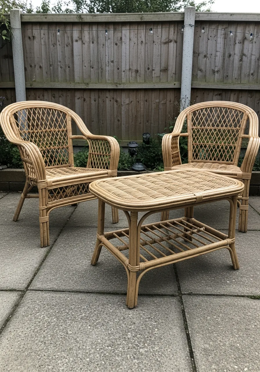 35. Rattan or Wicker Furniture