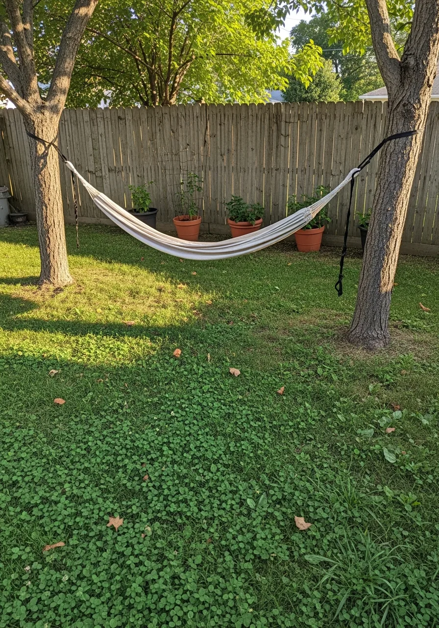 40. Garden Swing or Hammock