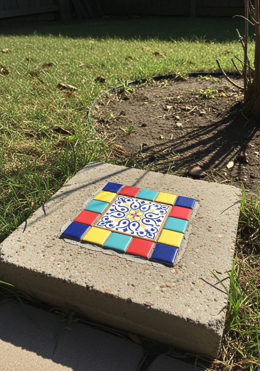 44. Decorative Tiles or Mosaics