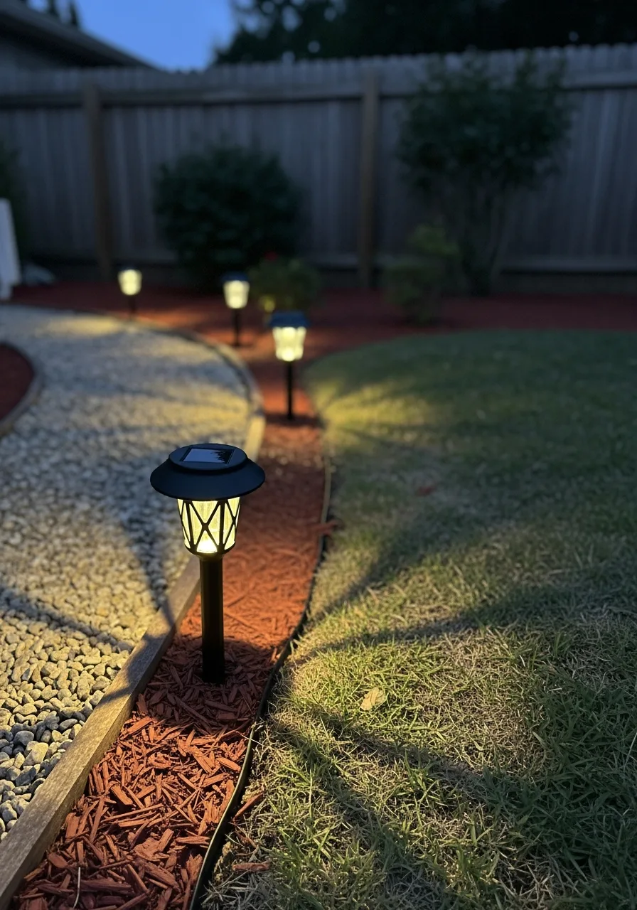5. Solar Pathway Lighting