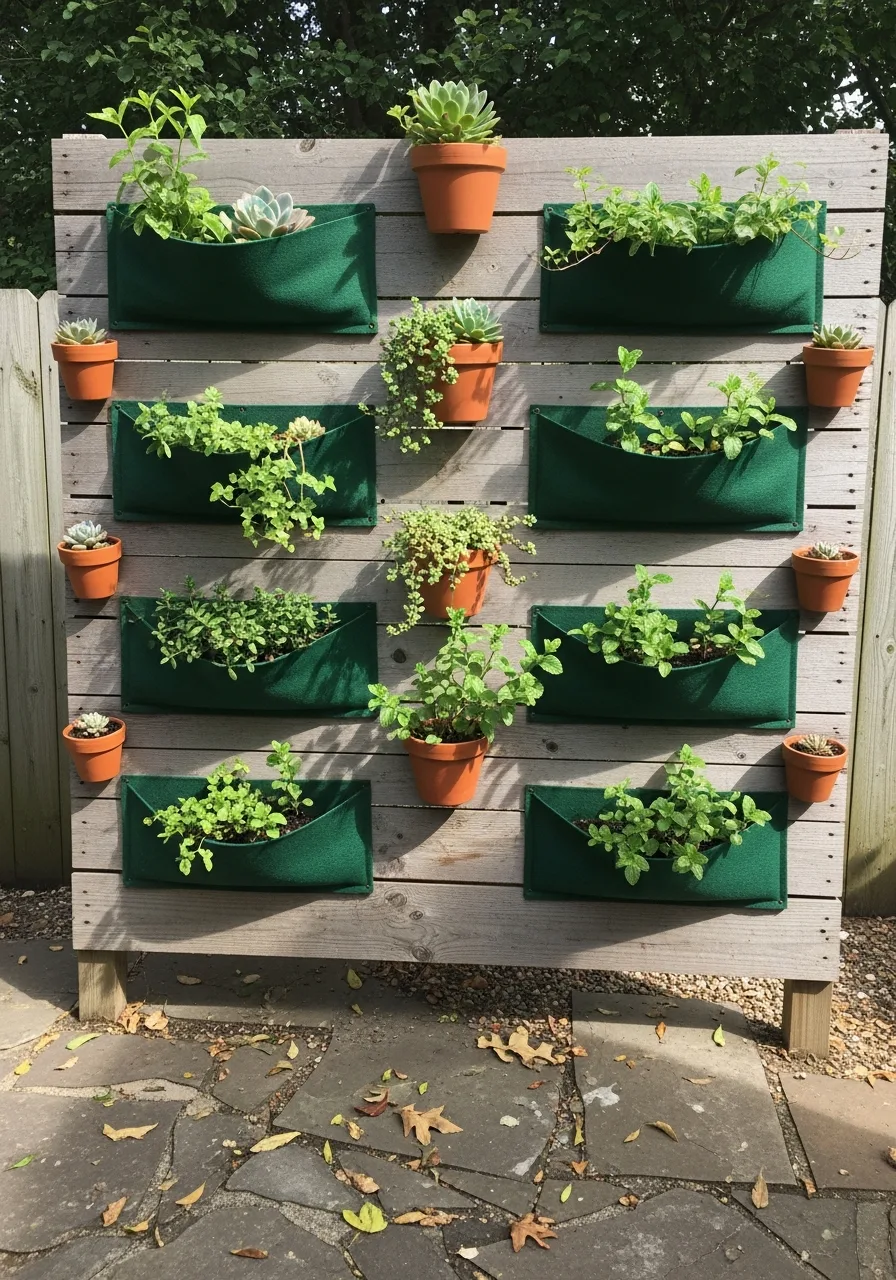 6. Vertical Garden Walls