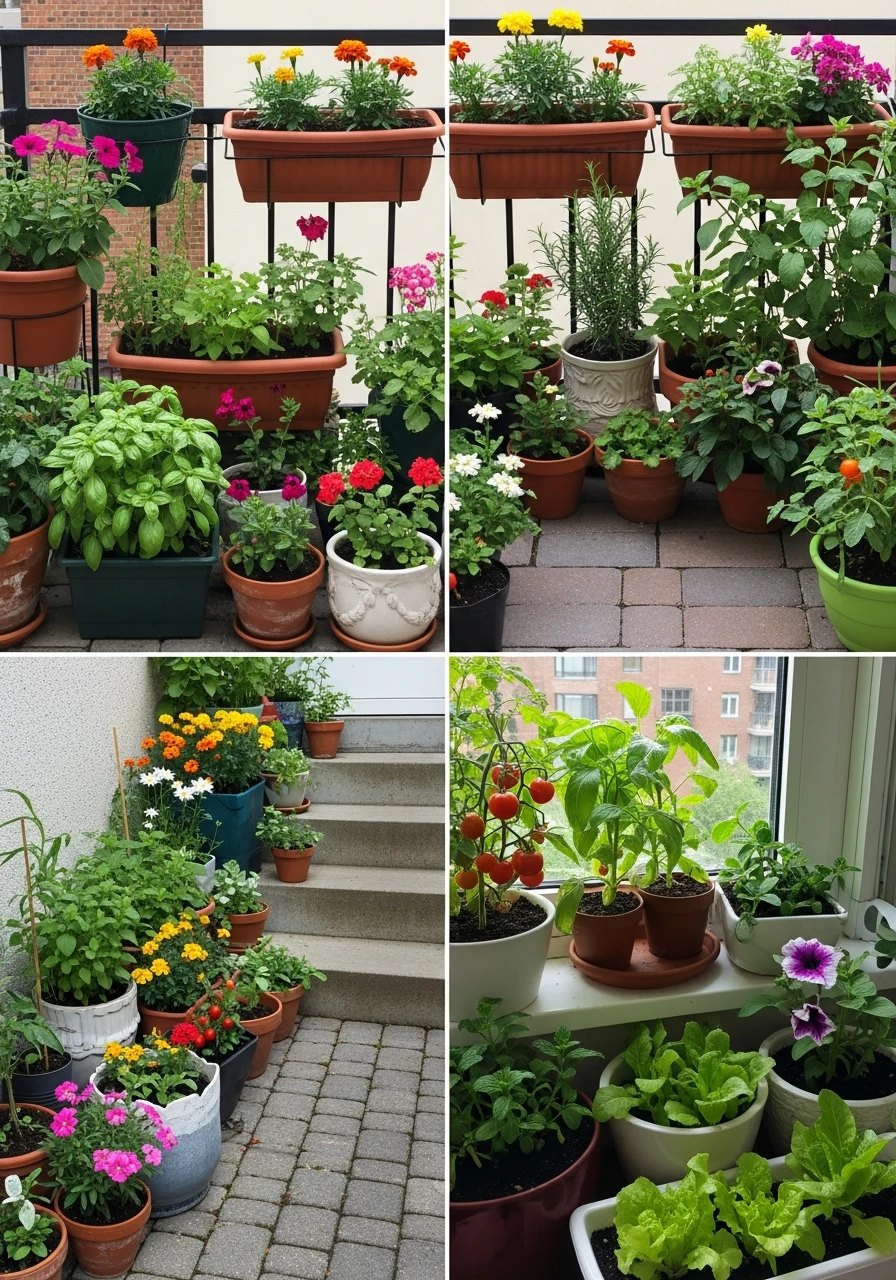 Pots, Planters, Productivity - 50 Brilliant Garden Ideas for Small Spaces