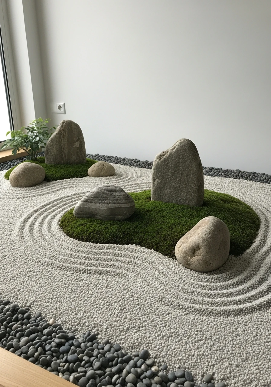 Mini Zen Rock Garden - 50 Brilliant Garden Ideas for Small Spaces
