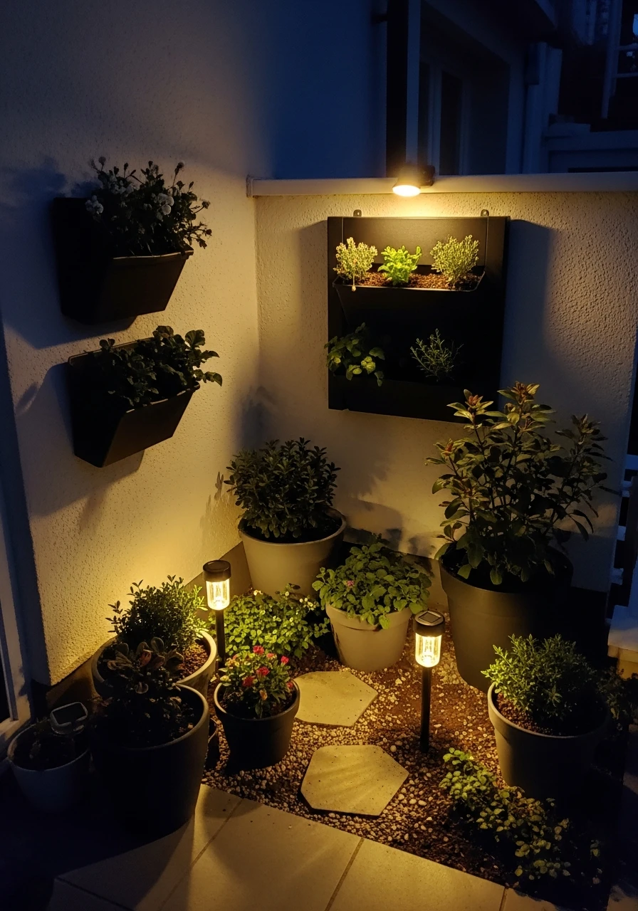 Garden Lighting Accents - 50 Brilliant Garden Ideas for Small Spaces