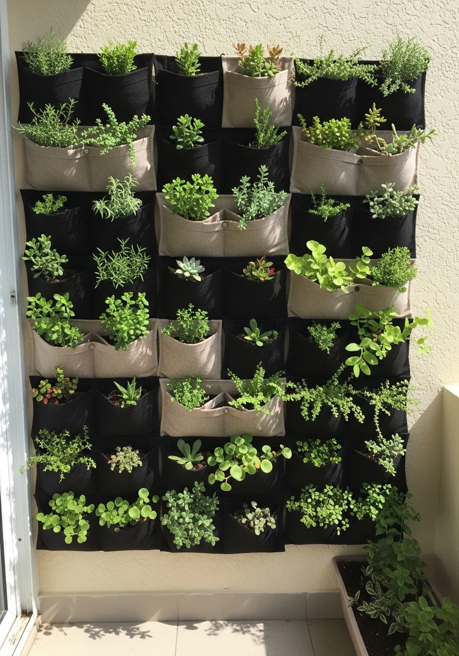 Vertical Garden Art - 50 Brilliant Garden Ideas for Small Spaces