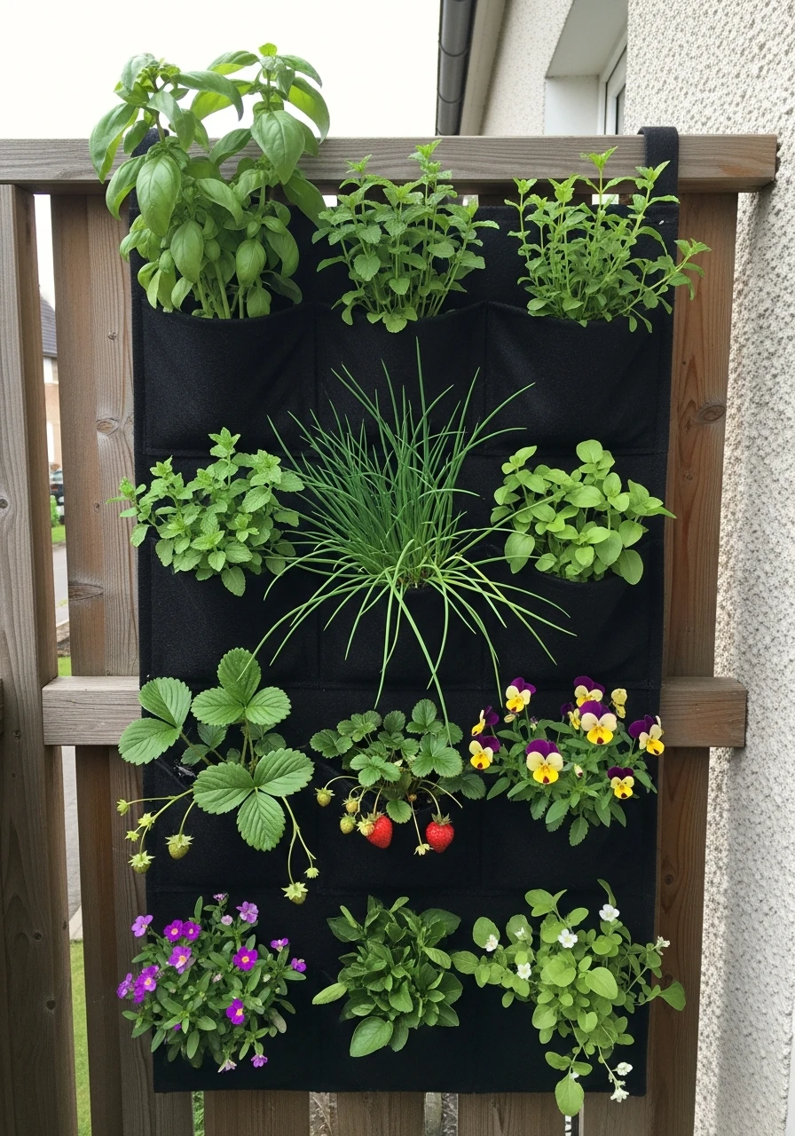 Pocket Garden Pockets - 50 Brilliant Garden Ideas for Small Spaces