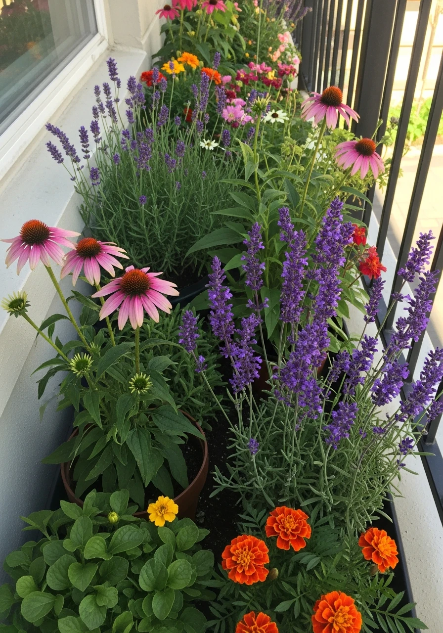 Small Pollinator Corner - 50 Brilliant Garden Ideas for Small Spaces