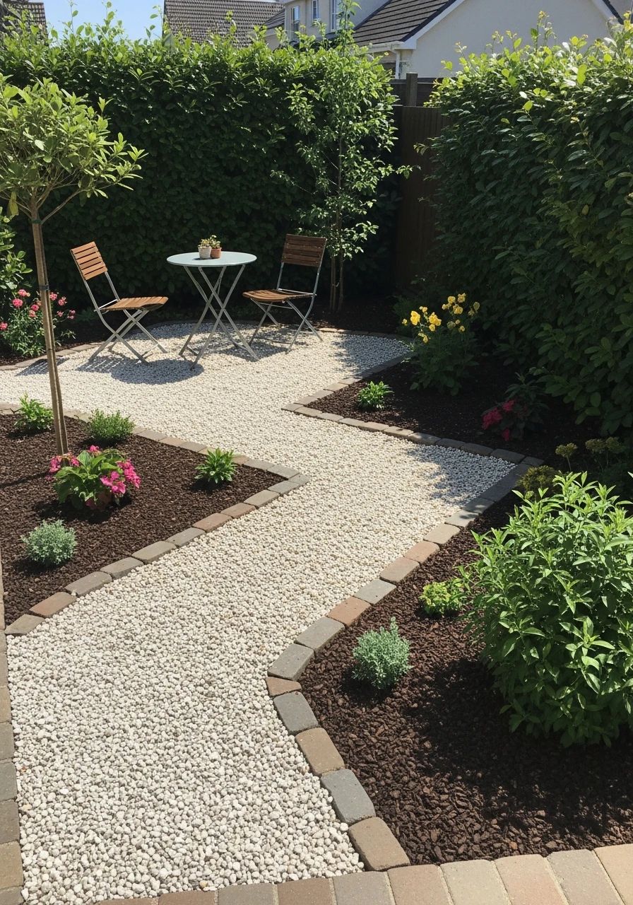 Gravel Ground Cover Paths - 50 Brilliant Garden Ideas for Small Spaces