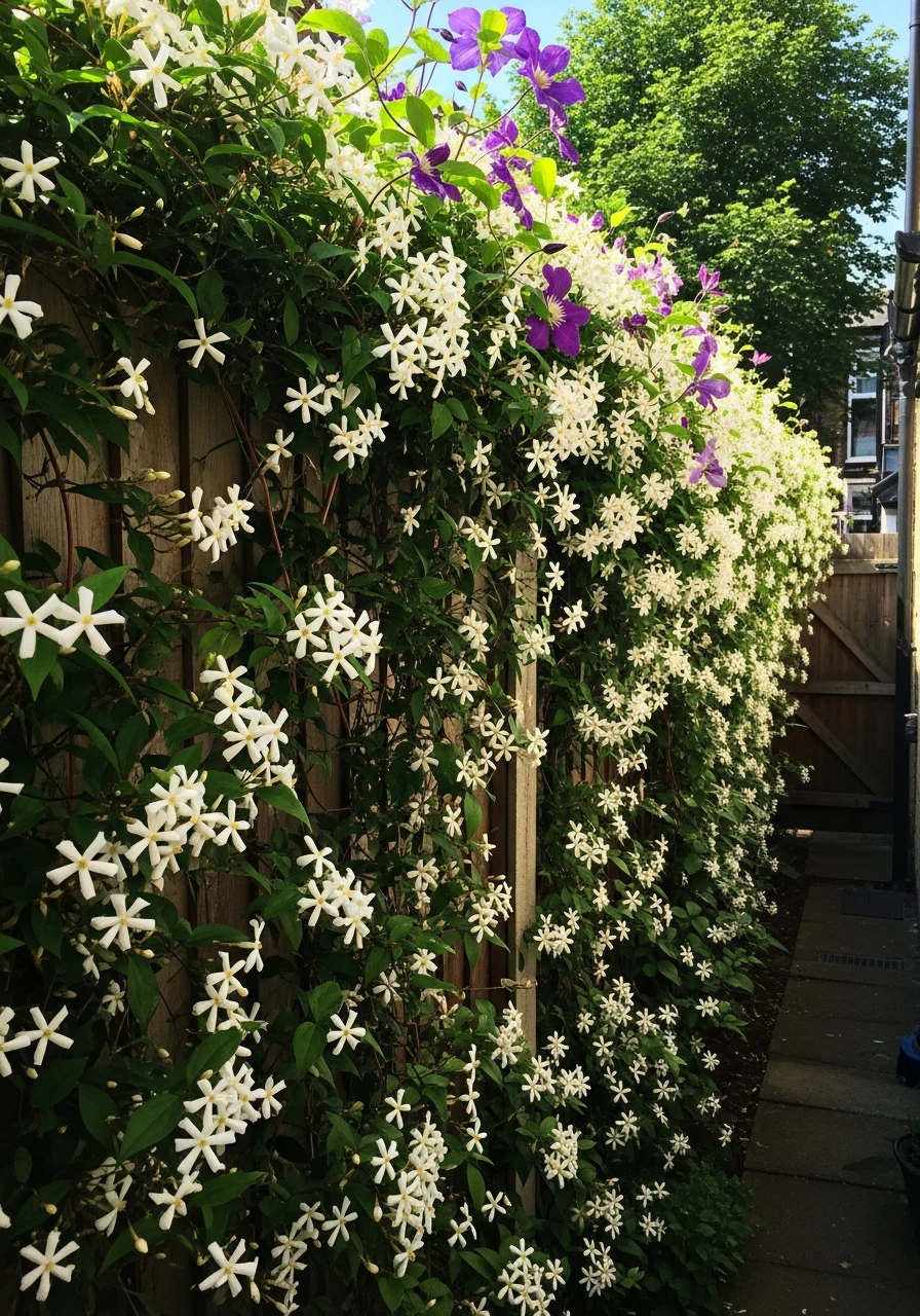 Climbers to Reach Fences - 50 Brilliant Garden Ideas for Small Spaces