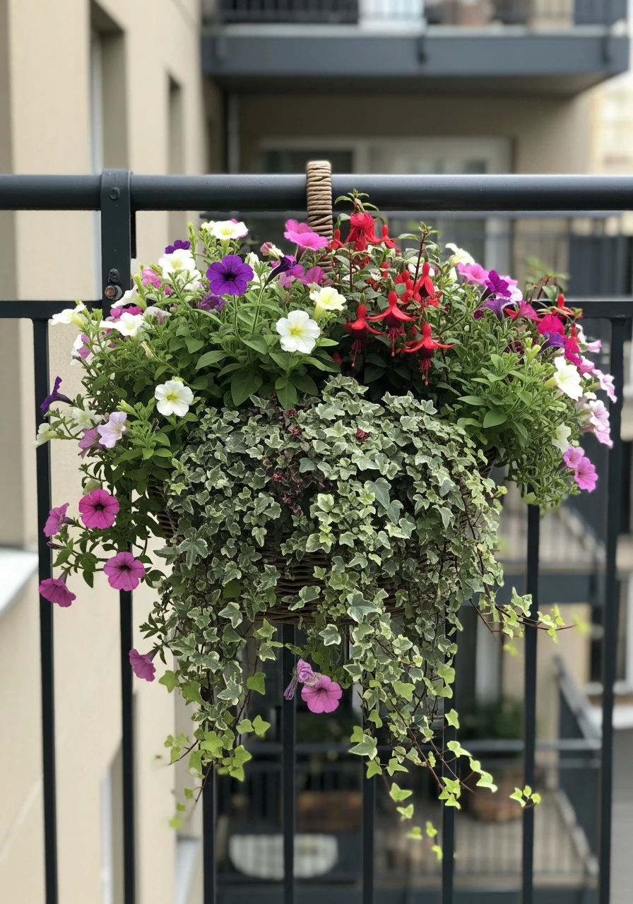 Hanging Basket Fun - 50 Brilliant Garden Ideas for Small Spaces