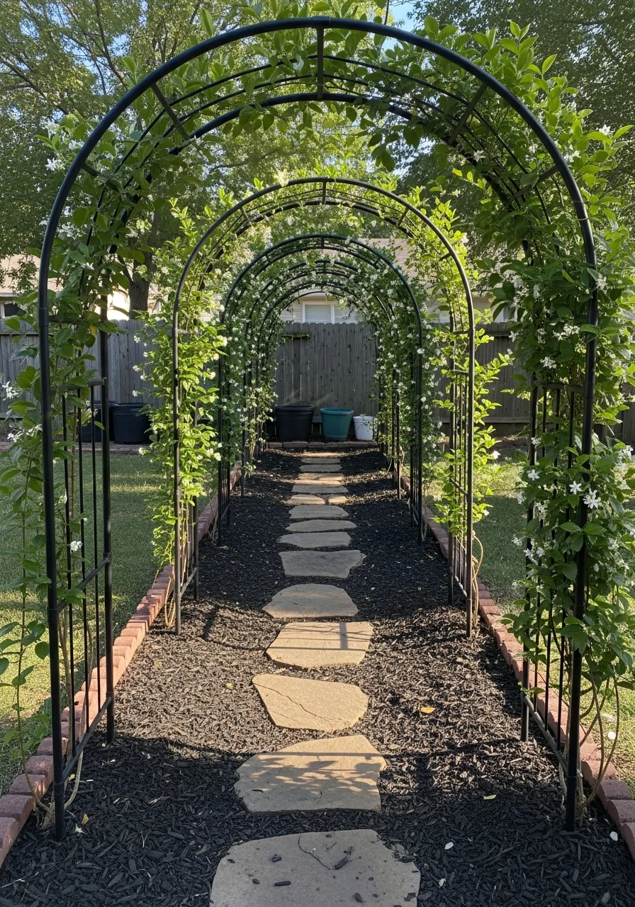 14. Trellis Tunnel Walkway