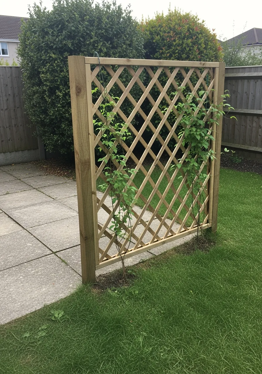 21. Trellis Garden Partition Wall